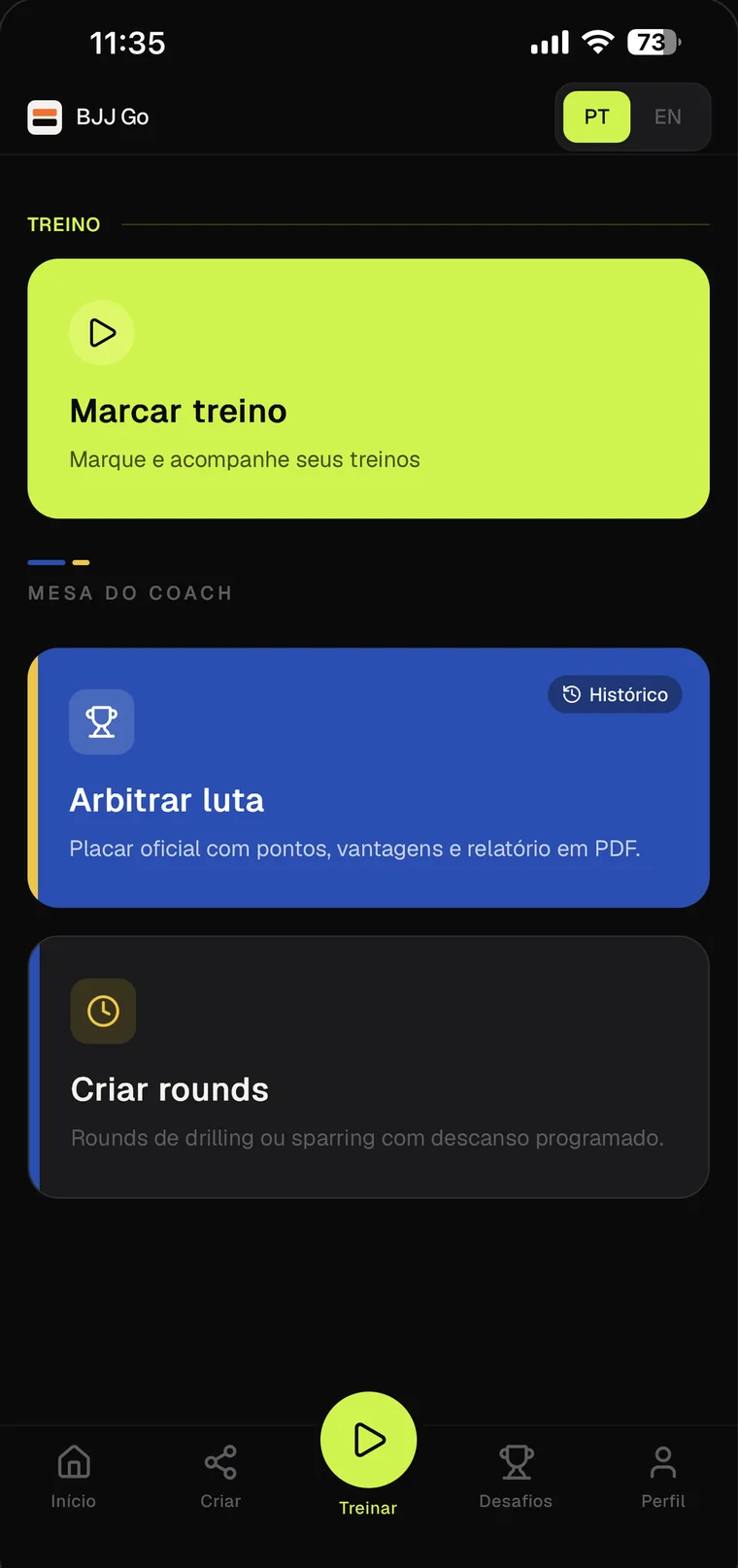 Treinar